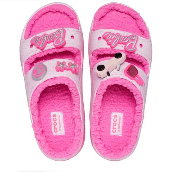 Barbie x crocs Cozzzy sandal. Brand new with tags - Picture 4 of 6